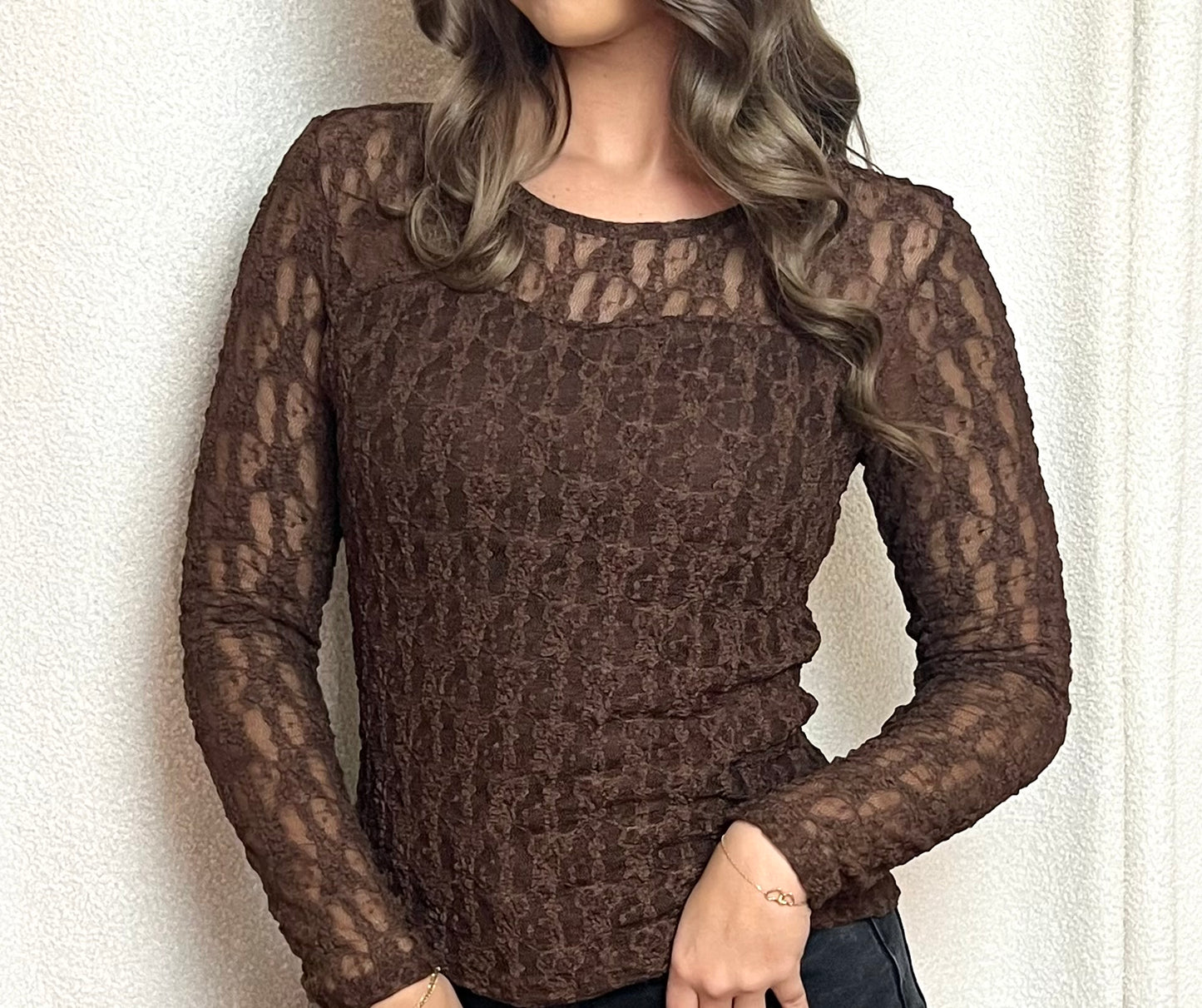 Haut GRAZIELLA Chocolat