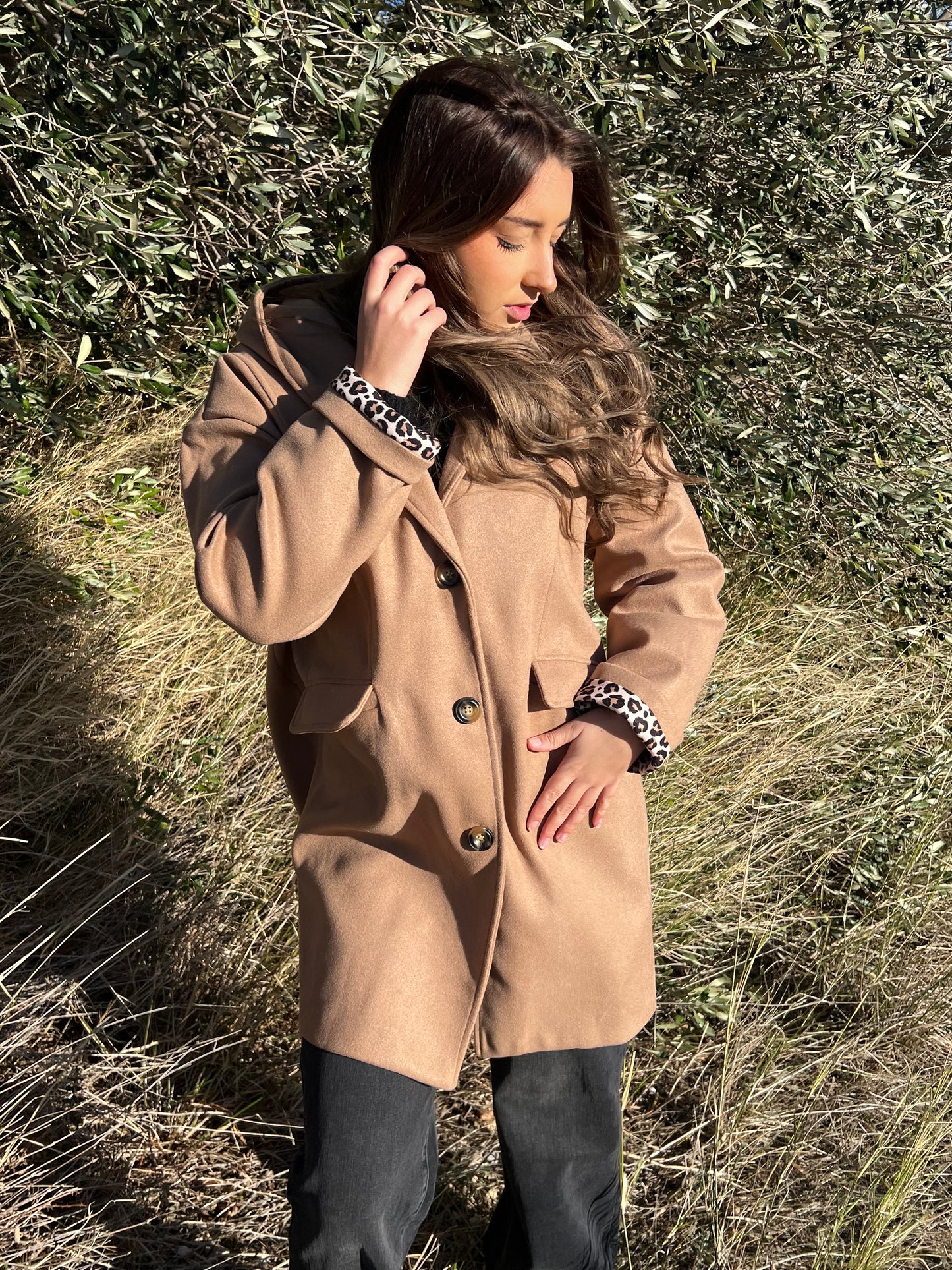 Manteau ADRIANNA Camel