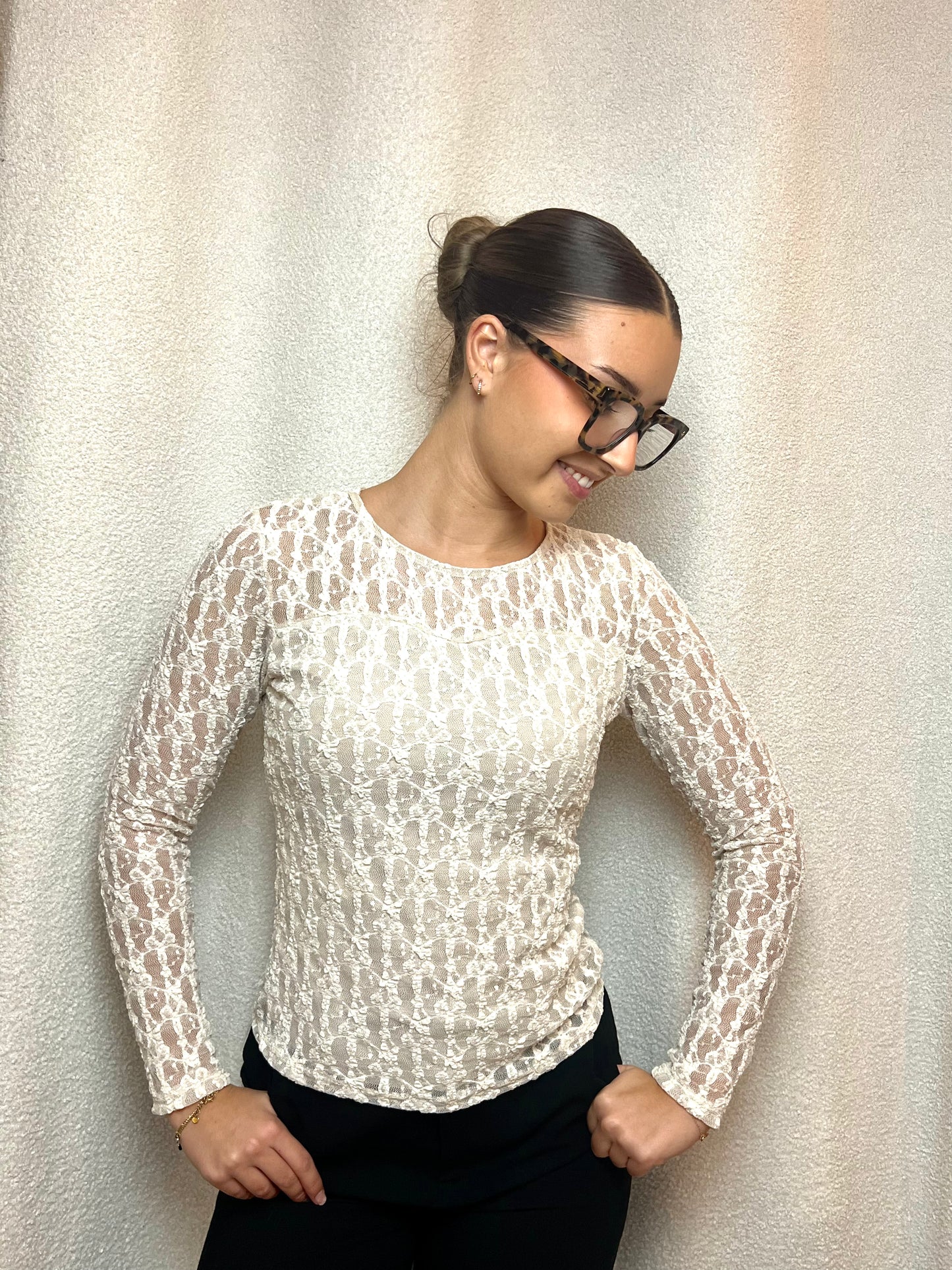 Haut GRAZIELLA écru