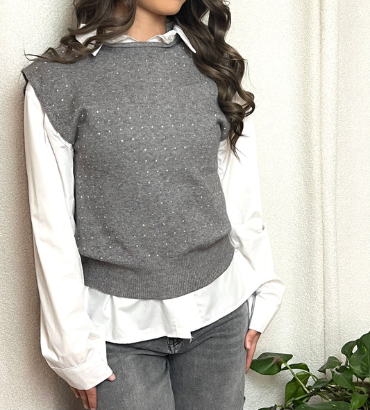 Pull AURORA Gris