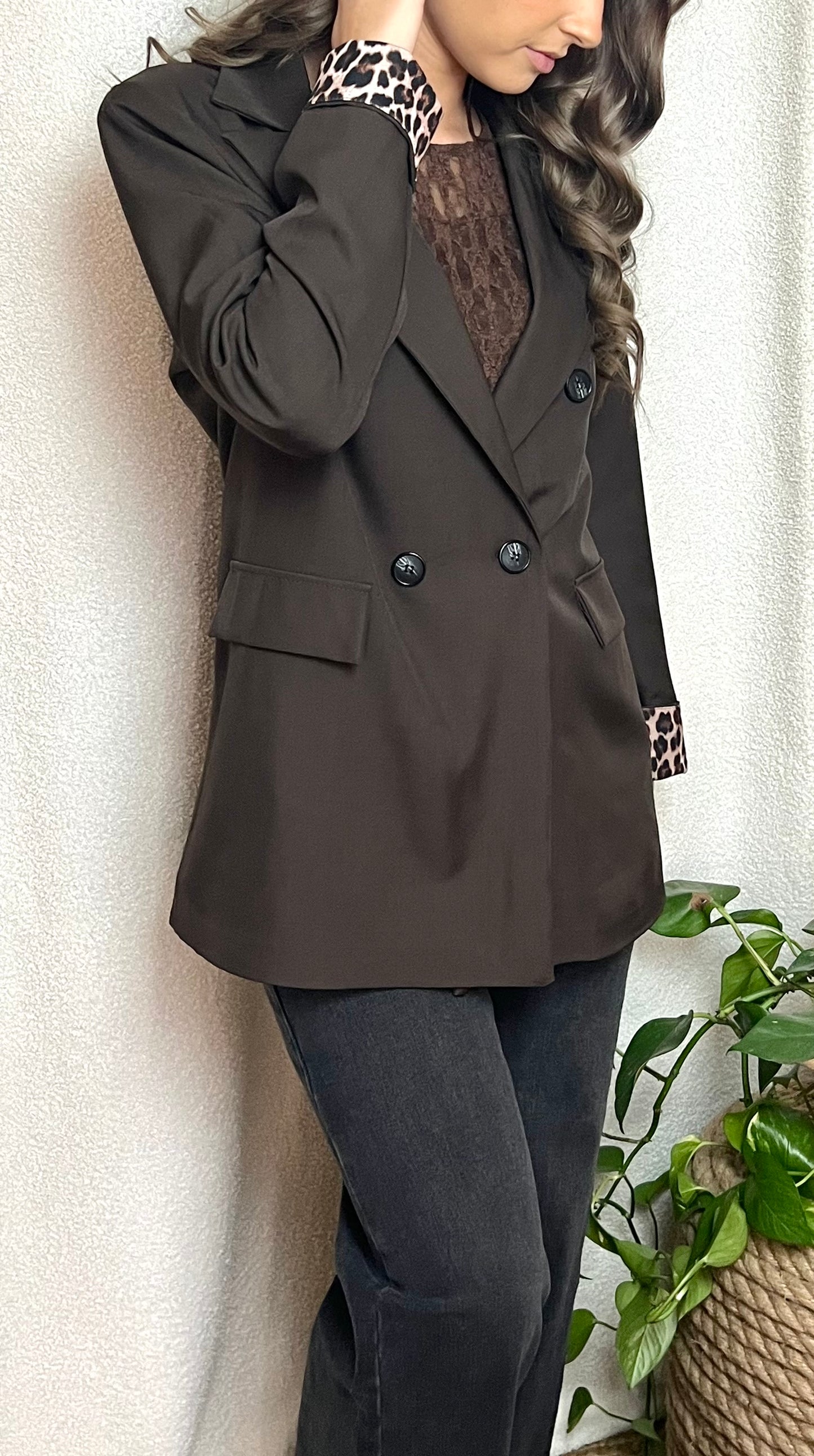 Blazer ROXANNA Chocolat